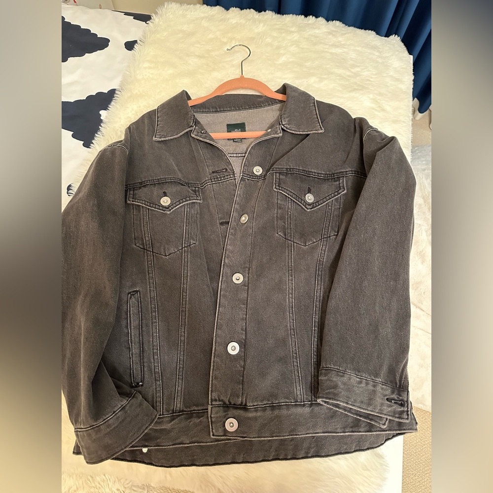 Wild Fable by Target oversized distressed jacket - black